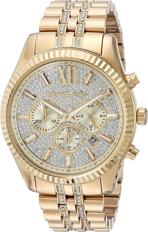 michael kors mens diamond watches|Michael Kors gold watch women.